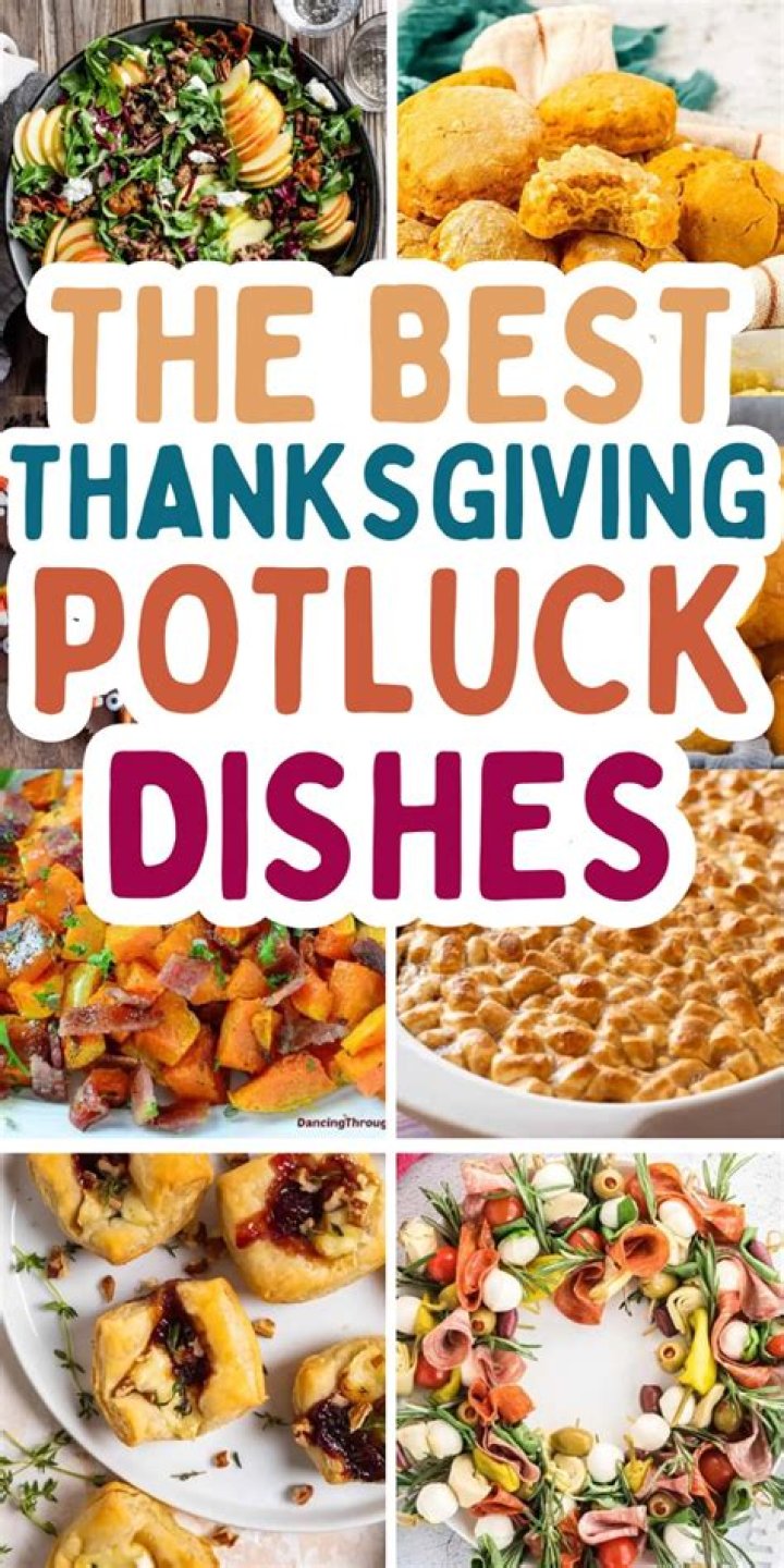 How do you plan a potluck for Thanksgiving?
