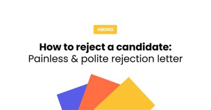 How do you politely decline a job application?