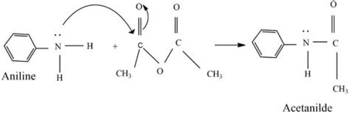 How do you synthesize acetanilide?