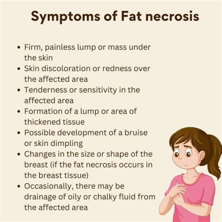 How do you treat necrosis in belly fat?