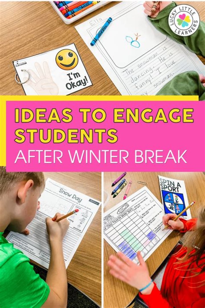 How do you welcome students after winter break?