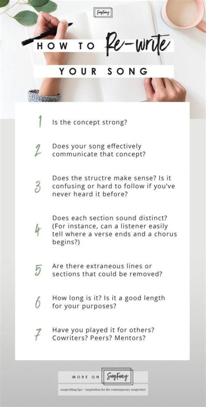 How do you write a song for beginners?