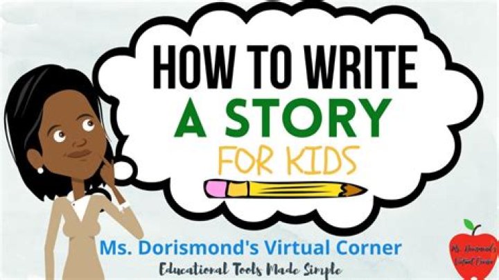 How do you write a story picture?