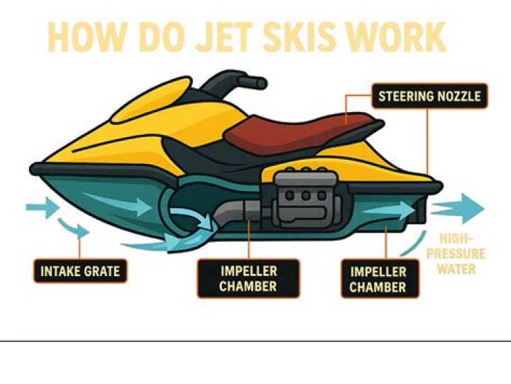 How does a jet ski engine cool itself?