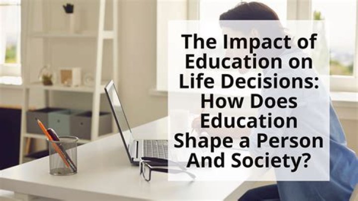 How does education shape a society?