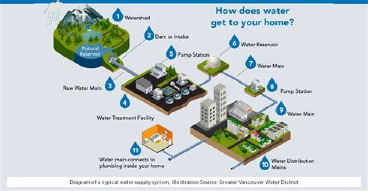 How does water flow through a SBC?