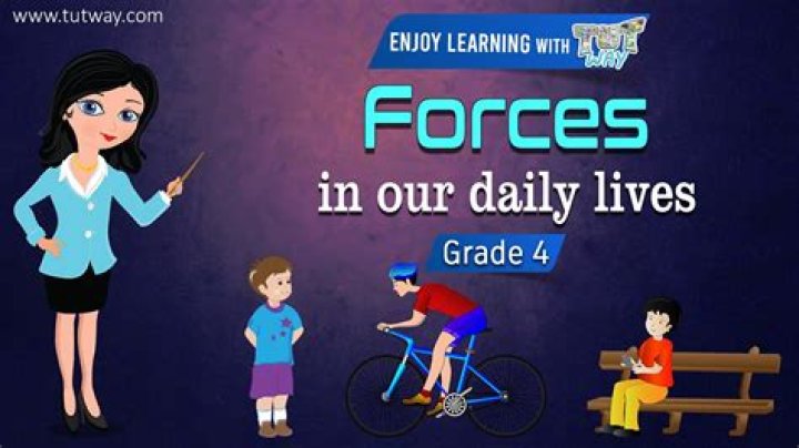 How force affect our daily life?