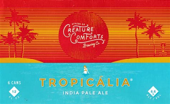 How many calories are in a creature comforts Tropicalia?