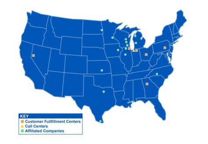 How many distribution centers does Best Buy have?