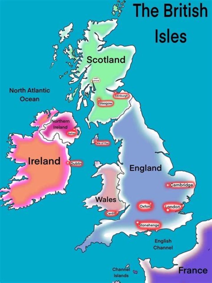 How many independent countries are there on the British Isles?