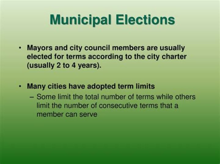 How many terms can mayors serve?
