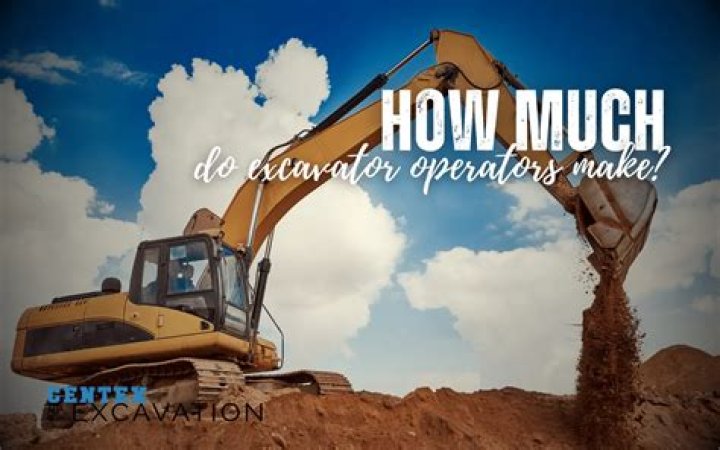 How much do excavator operators make an hour?