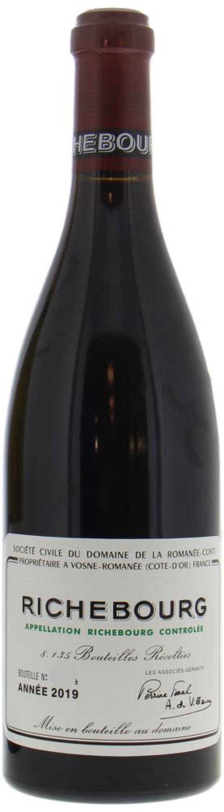 How much does Richebourg wine cost?