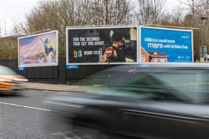 How much is a billboard in Scotland?