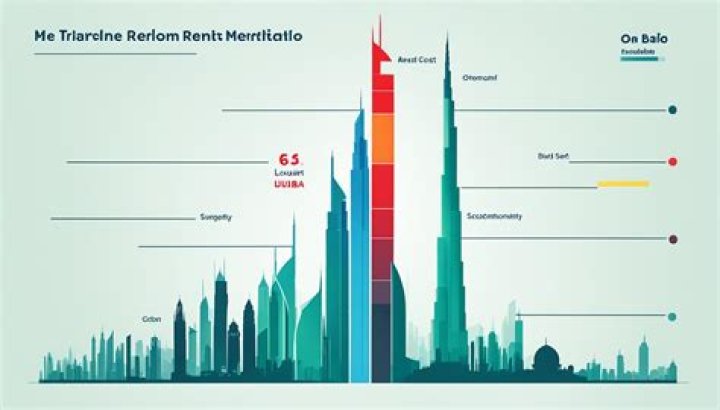 How much is average rent in Dubai?