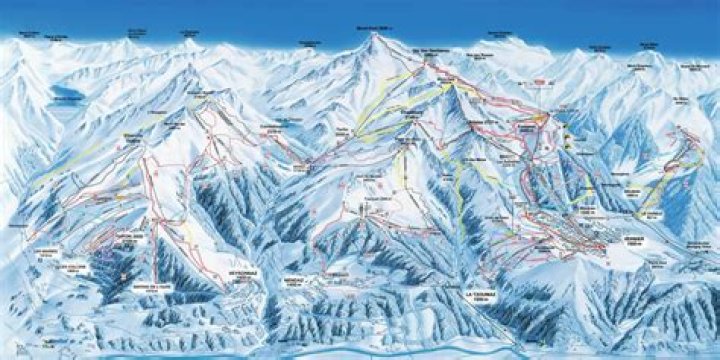 How much snow does Verbier get?