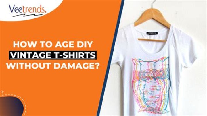 How old is a vintage T-shirt?
