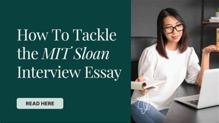 How should I prepare for MIT Sloan interview?