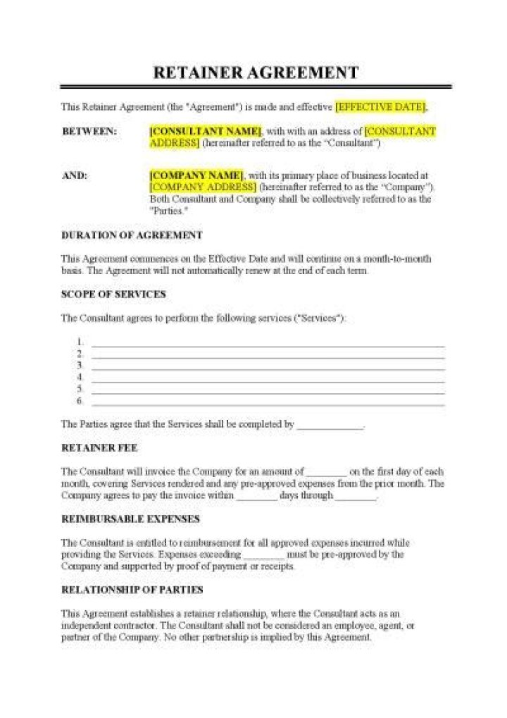 Is a retainer agreement privileged?