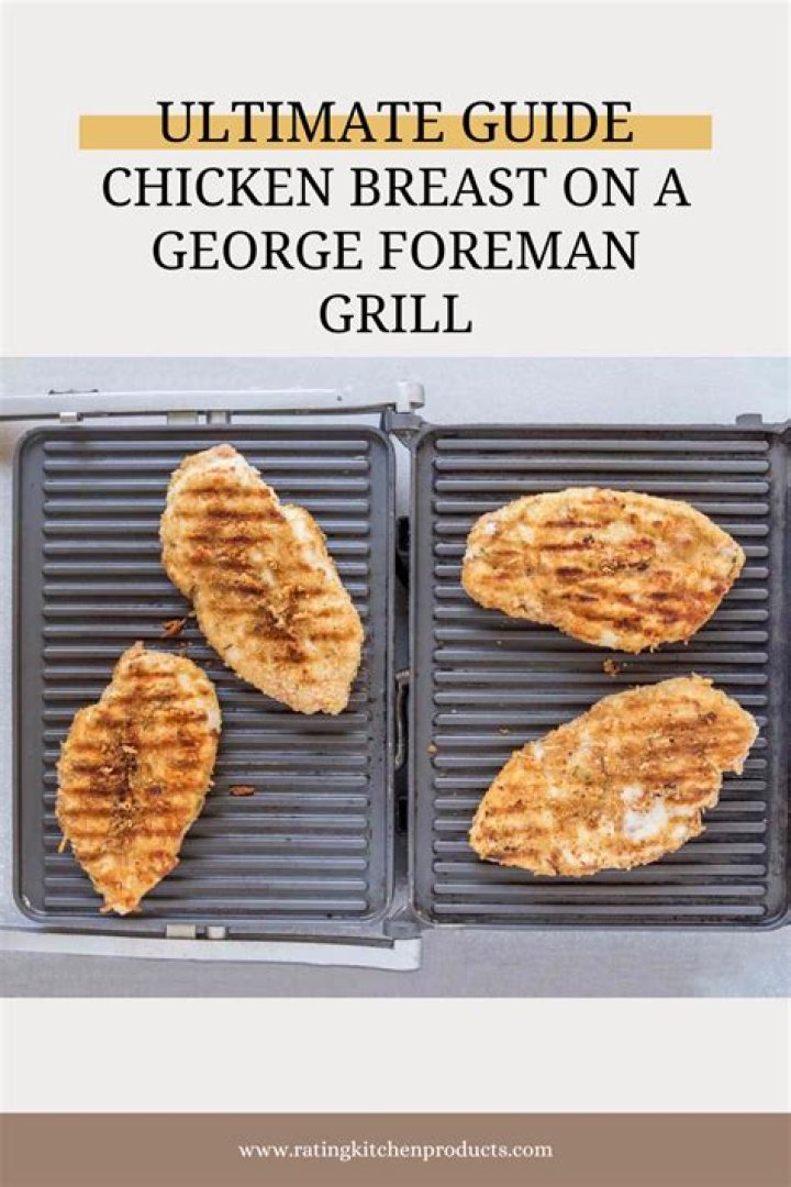Is George Foreman chicken healthy?