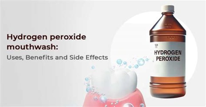 Is it OK to rinse your mouth with hydrogen peroxide?