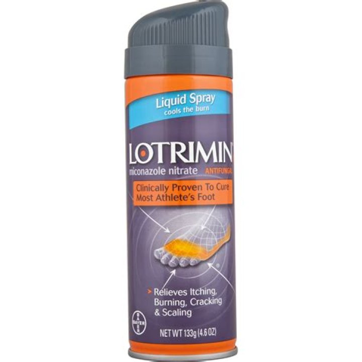 Is Lotrimin spray supposed to burn?