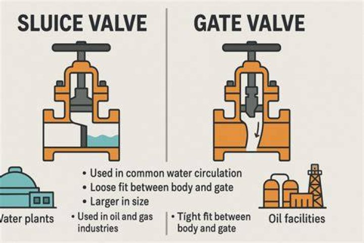 Is sluice valve same as gate valve?