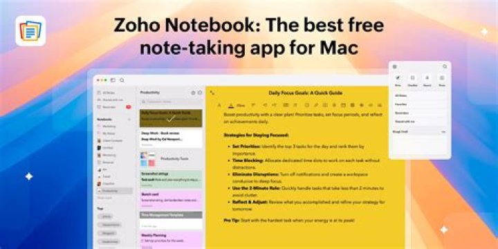 Is there a Notebook app for Mac?