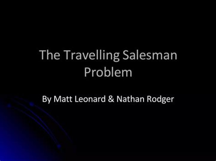 Is there a solution to the Travelling salesman problem?