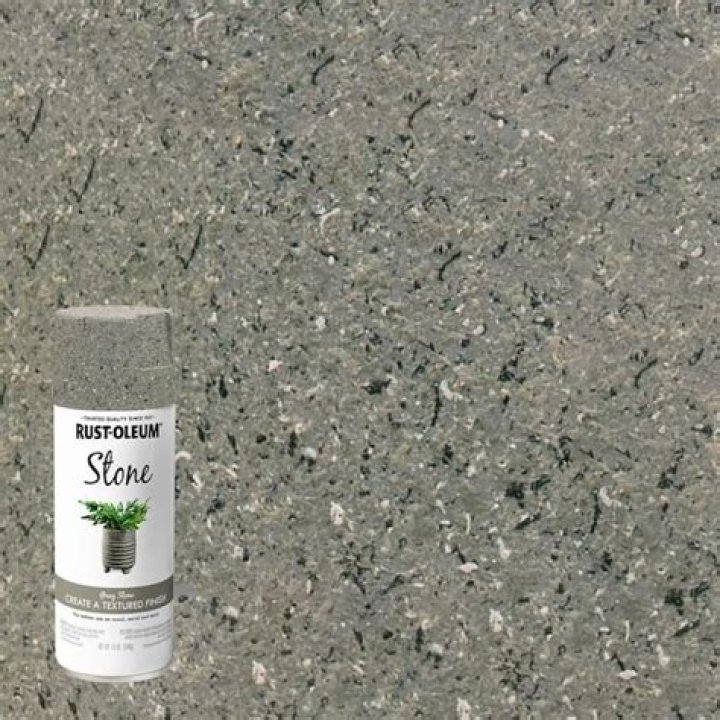 Is there spray paint that looks like stone?