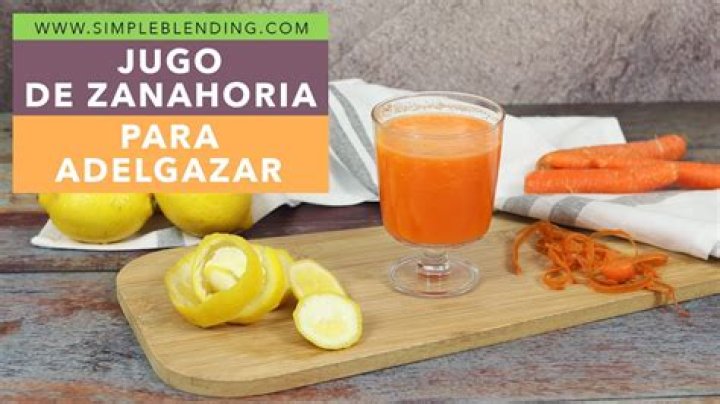 Que jugo tomar en la noche para adelgazar?