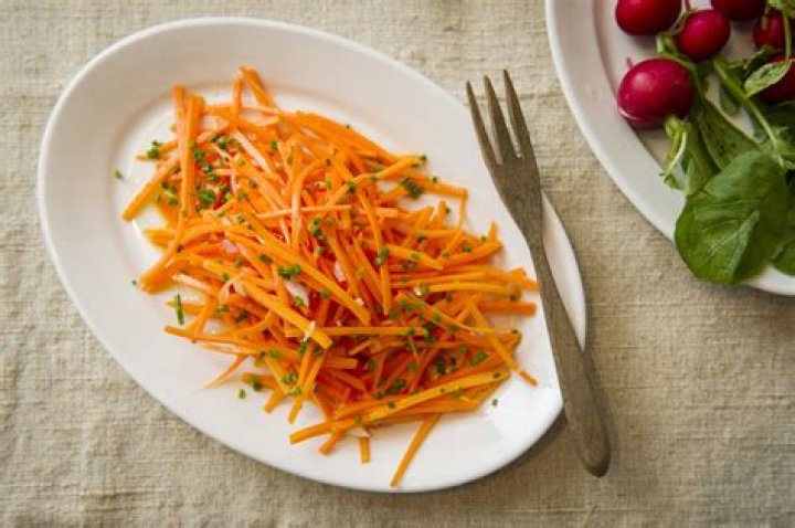 What are julienned vegetables?