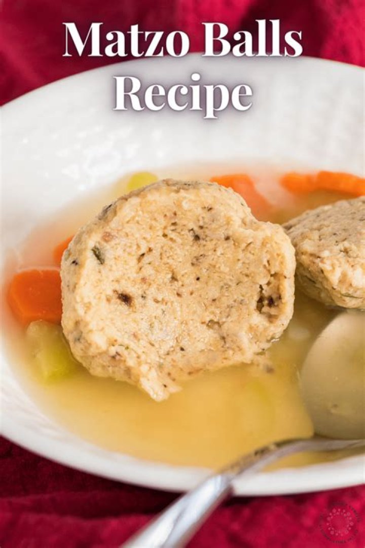What are matzo balls made of?