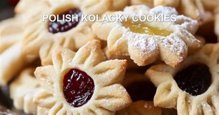 What are some Polish cookies?
