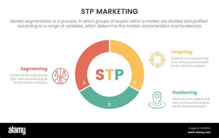 What are the 5 steps in the STP process?