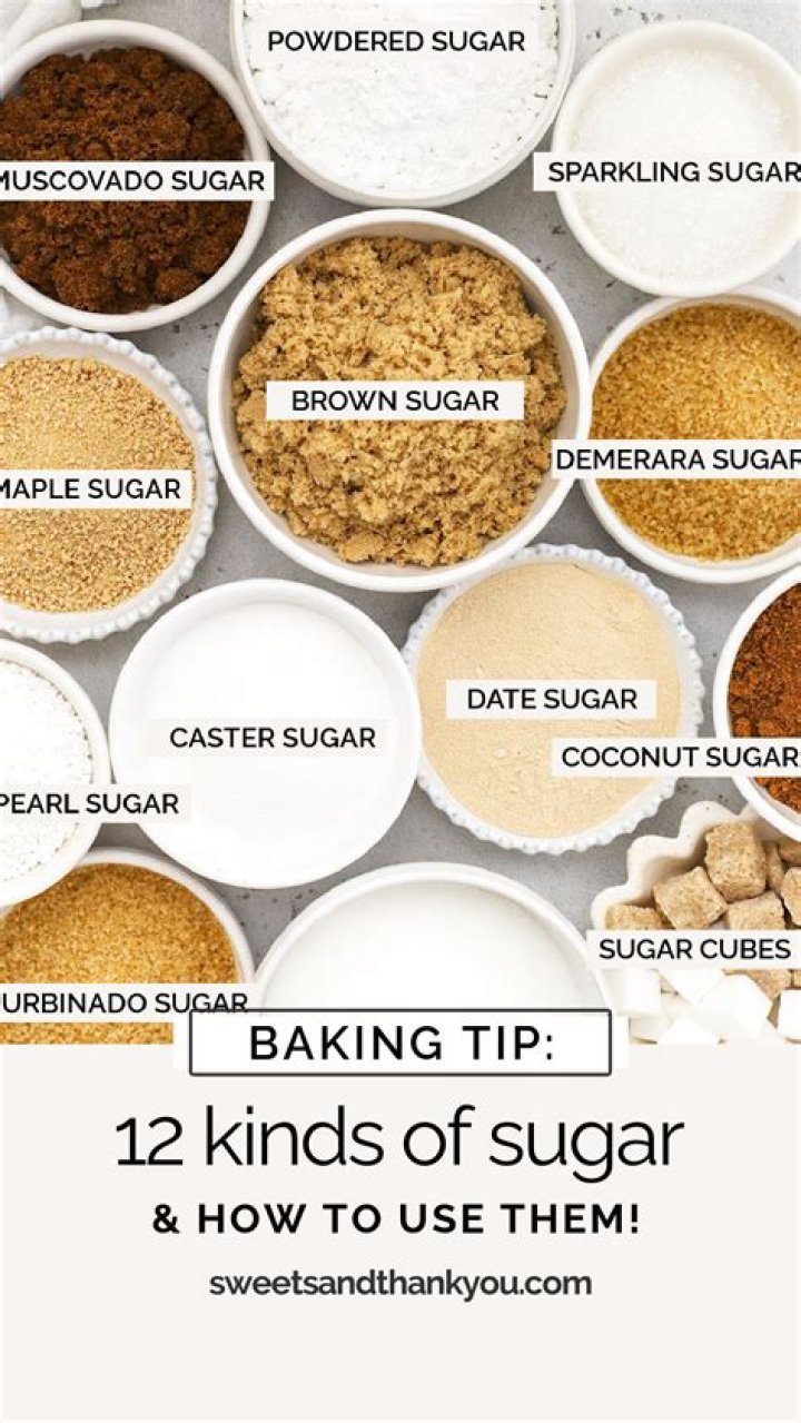 What are the different forms of sugar available in the market?