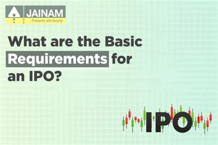 What are the requirements for an IPO?