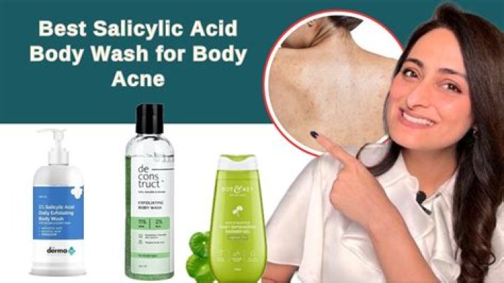 What body wash is best for acne?