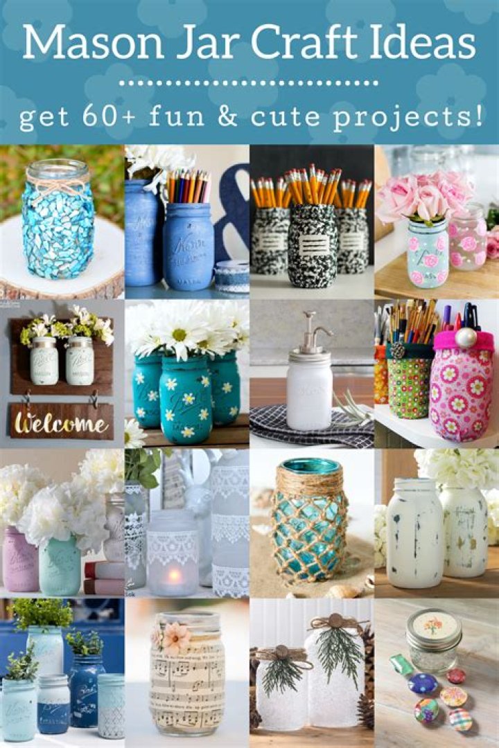What can I do with large Mason jars?