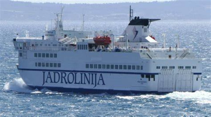 What causes the ferry to sink?