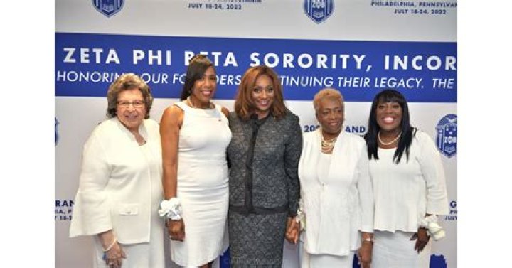 What celebrity is a Zeta Phi Beta?