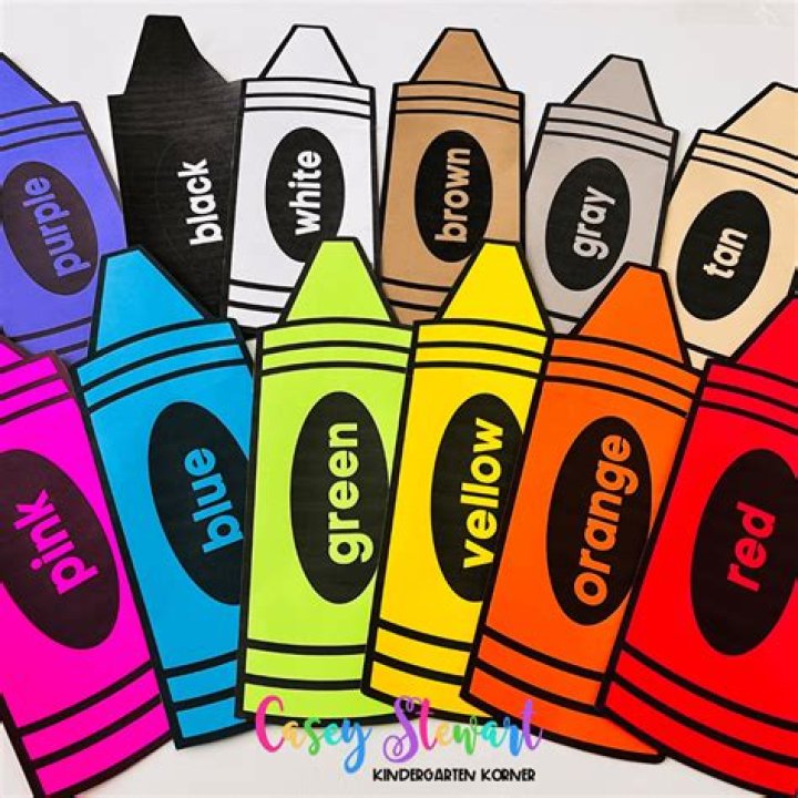 What crayon color starts with an A?