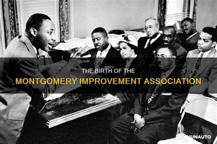 What did the Montgomery Improvement Association do?