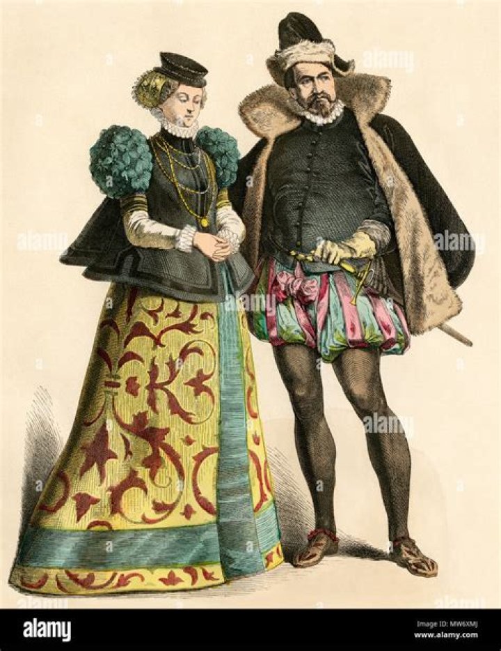 What did they wear in the 1500s?