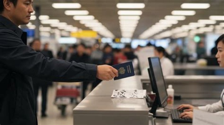 What do they check at airport immigration?