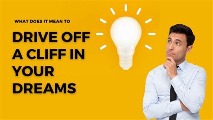 What do you do if you drive off a cliff?