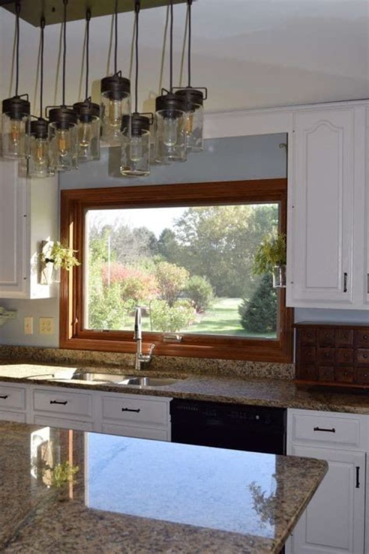 What do you do with a window over a kitchen sink?