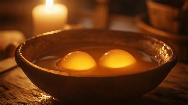 What does a double yolk egg symbolize?