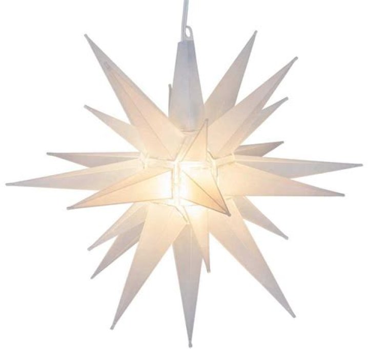 What does a Moravian star represent?