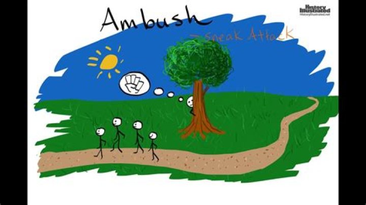 What does ambushed mean?